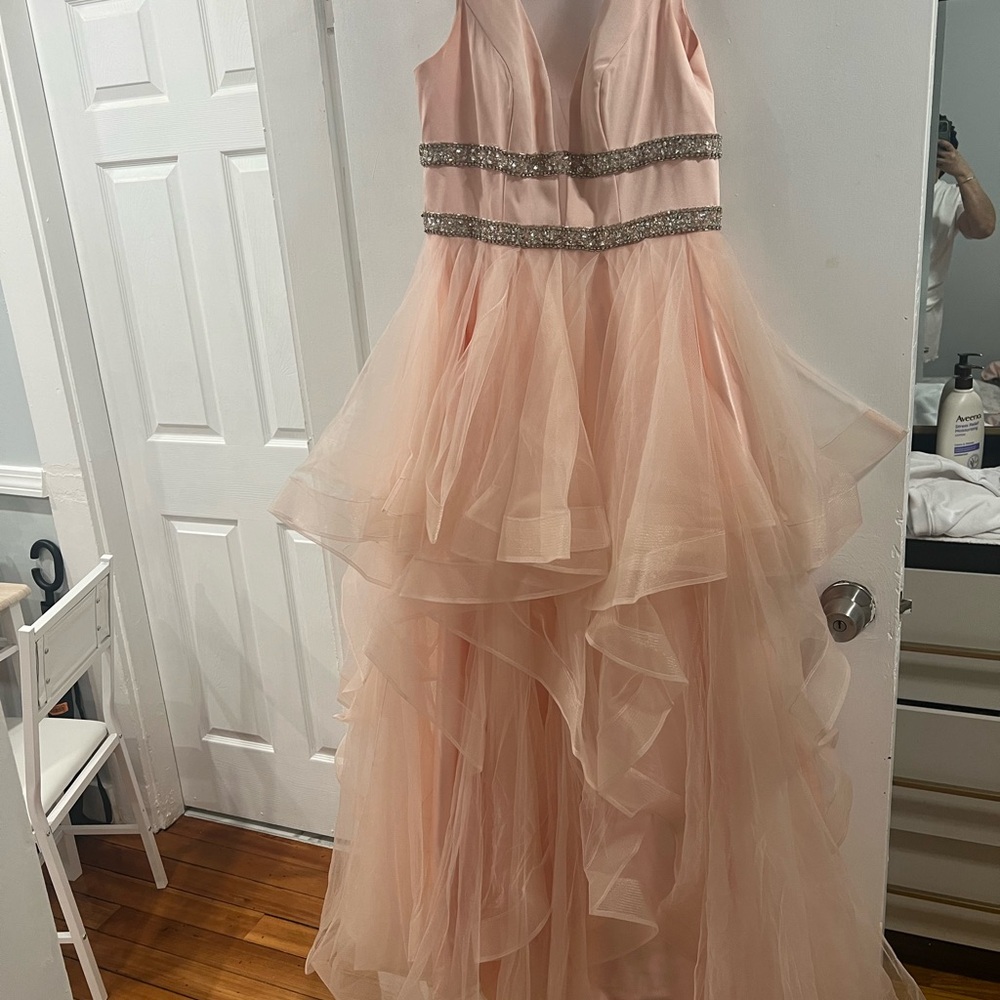 Aspeed Blush Layered Tulle Kids Dress